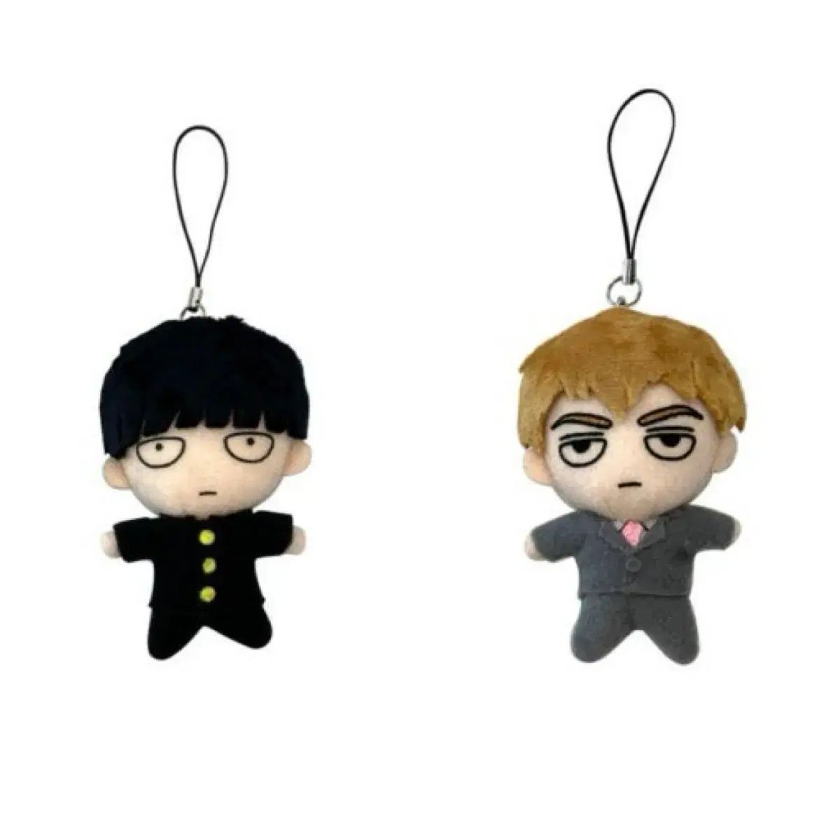 モブサイコ100 モブ 霊幻 新隆 セット ぬいぐるみストラップ キーホルダー
