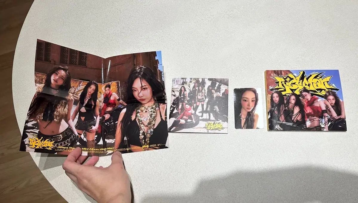 aespa Rich Man エスパ リッチマン サイン入り トレカ ジゼル