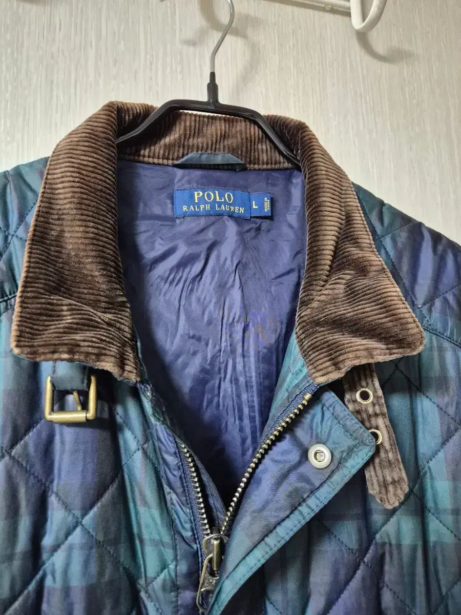 ポロ ラルフローレン ブラックウォッチ タダン CHECK ダウン ベスト large メンズ