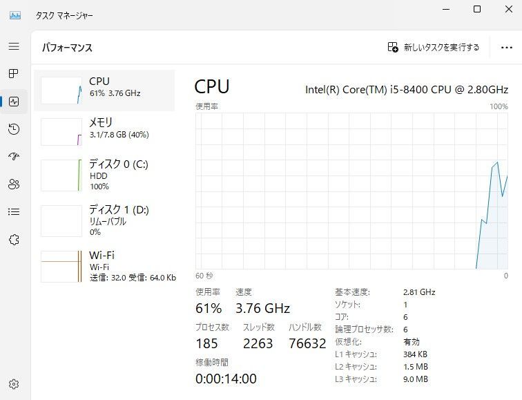 高性能CPU i