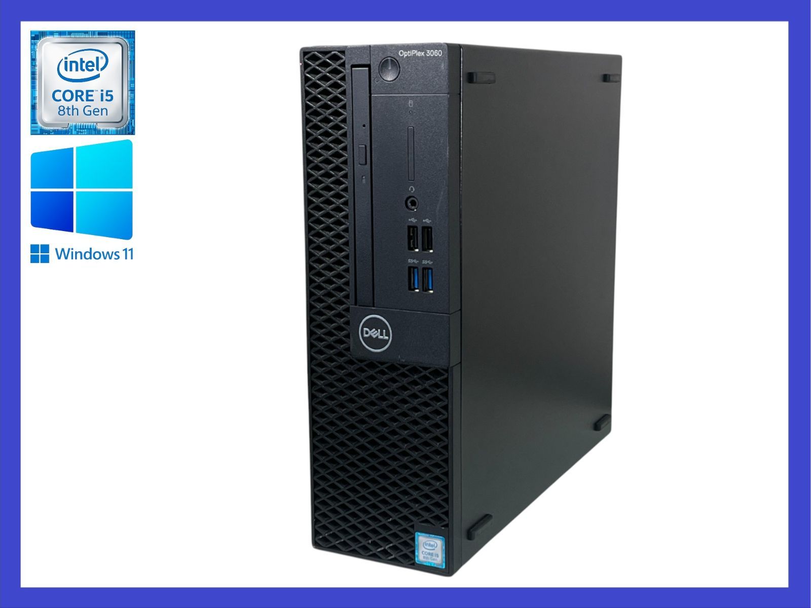 Dell Optiplex 3060 CPU i 5 8400 第8世代 HDD 500 GB メモリ8 Windows 11 Pro デスクトップPC すぐに使えます