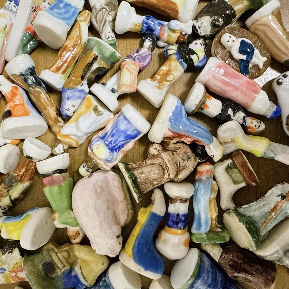 B】50個 フェーブ ヴィンテージ まとめて まとめ売り 大量 セット 卸売