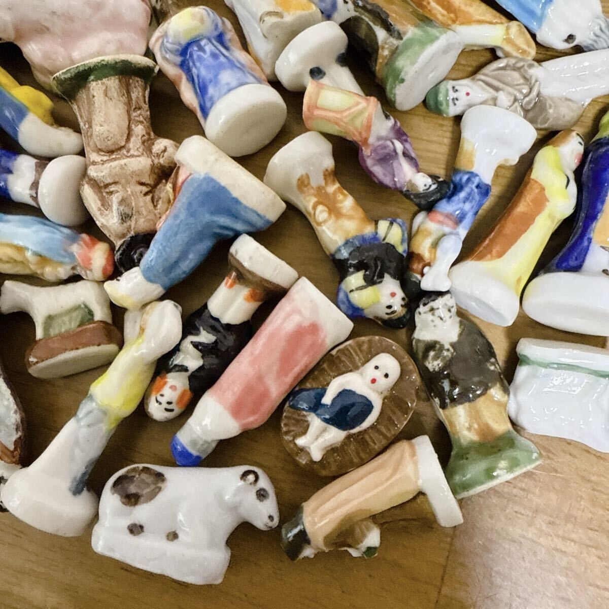 B】50個 フェーブ ヴィンテージ まとめて まとめ売り 大量 セット 卸売