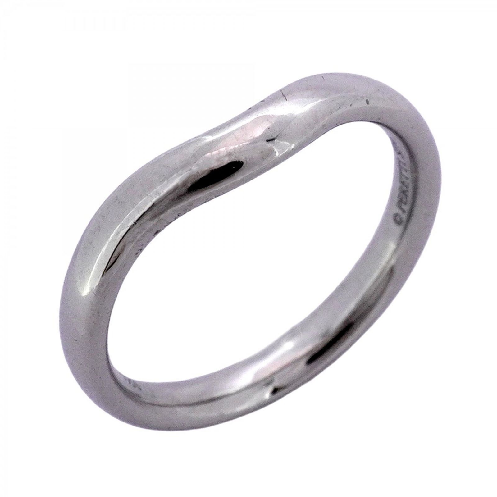 ティファニー(Tiffany) ティファニー リング カーブドバンド Pt950