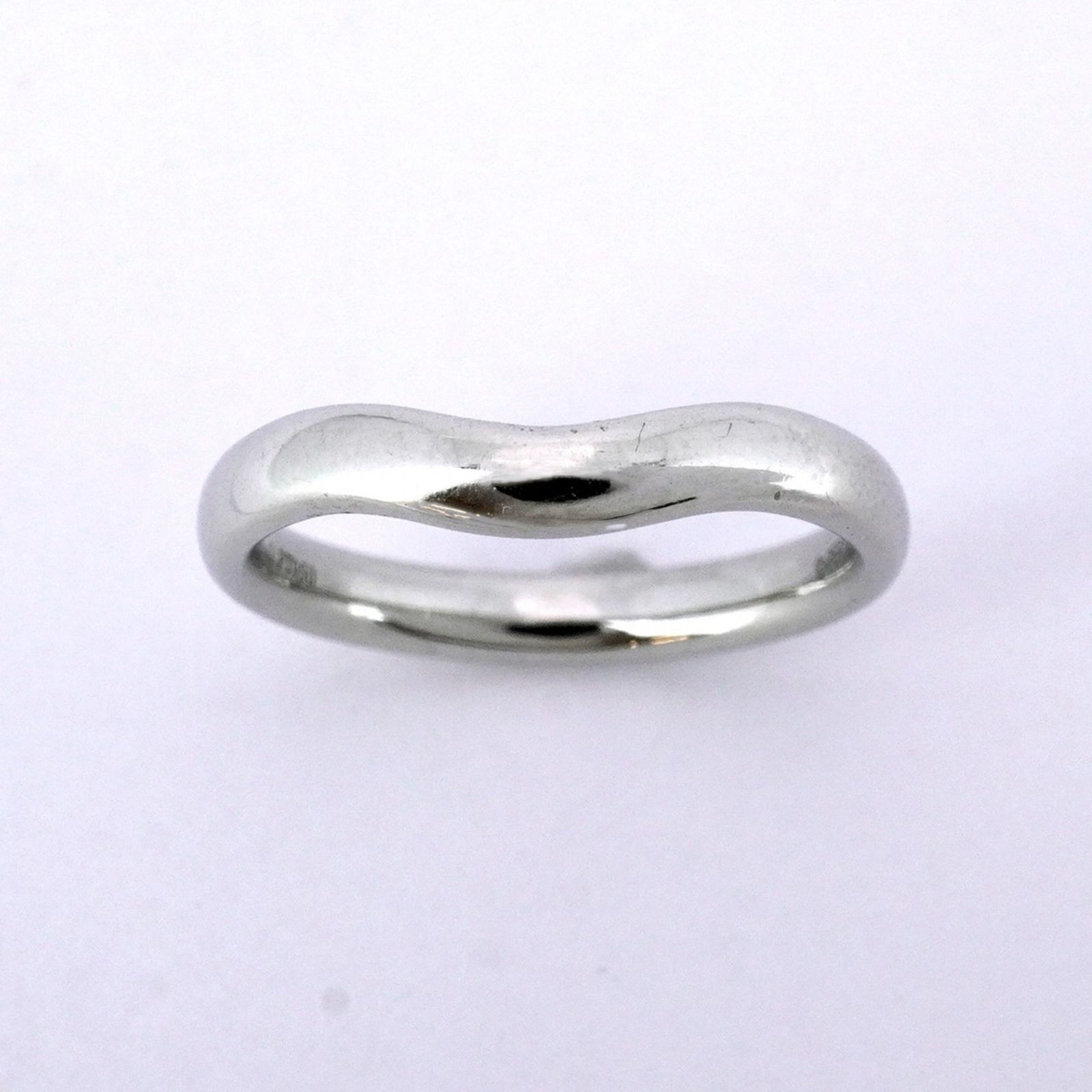 ティファニー(Tiffany) ティファニー リング カーブドバンド Pt950