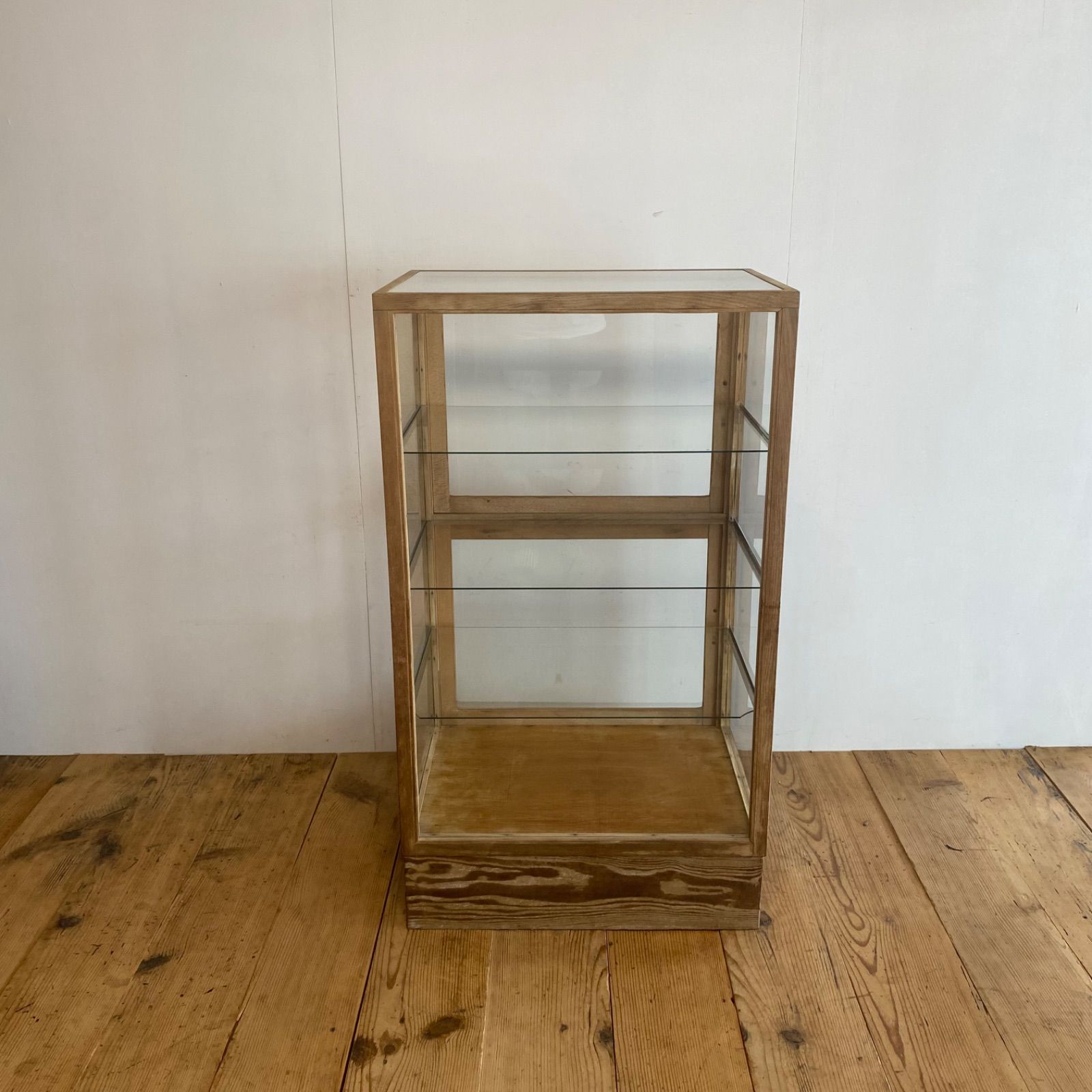 アンティーク ガラスケース ショーケース レトロ 飾り棚 y252 - メルカリ