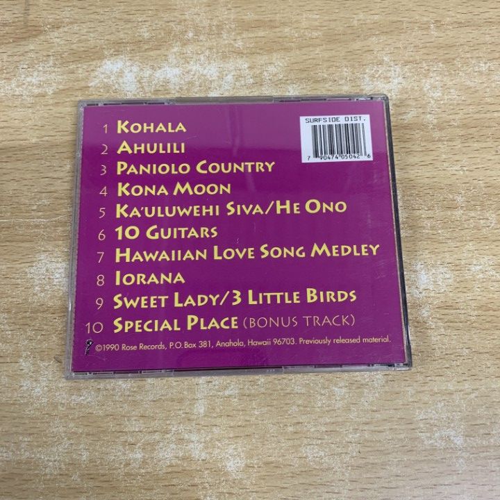 ○01)【1点限り!】【ハワイ音楽】LEAHI/Live From Tahiti/レアヒ/CD/US