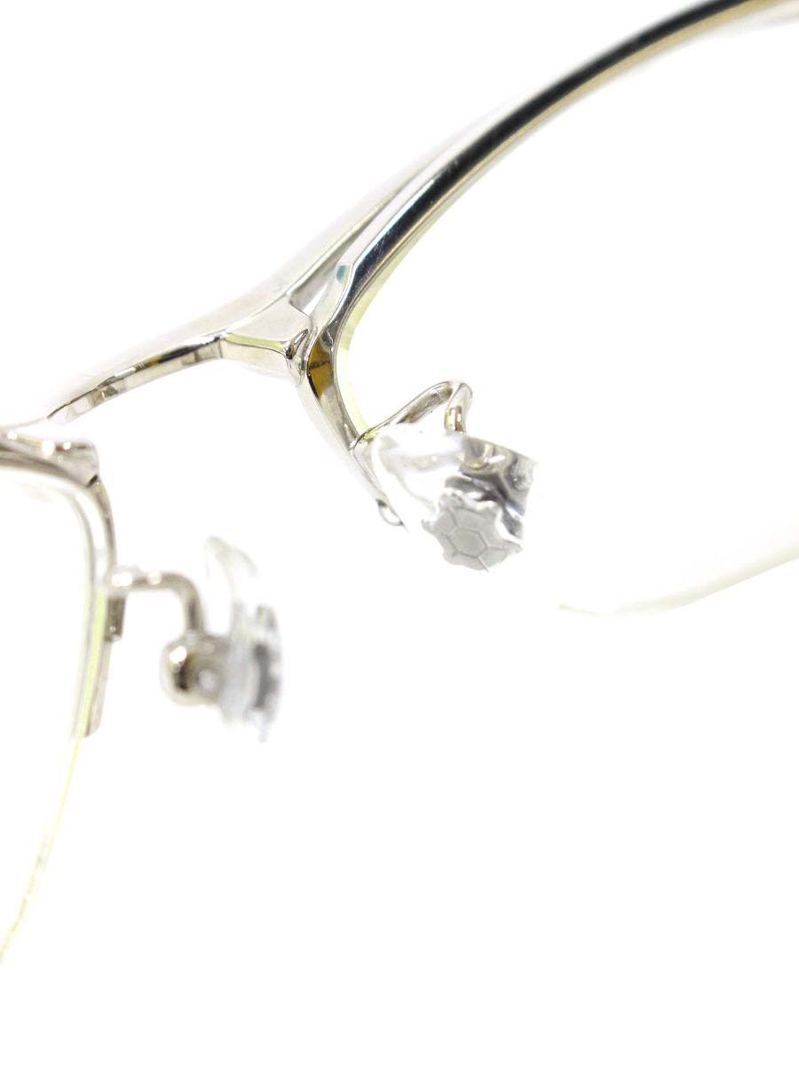 フォーナインズ S-110T メガネ 眼鏡 シルバー/グレー メタルフレーム