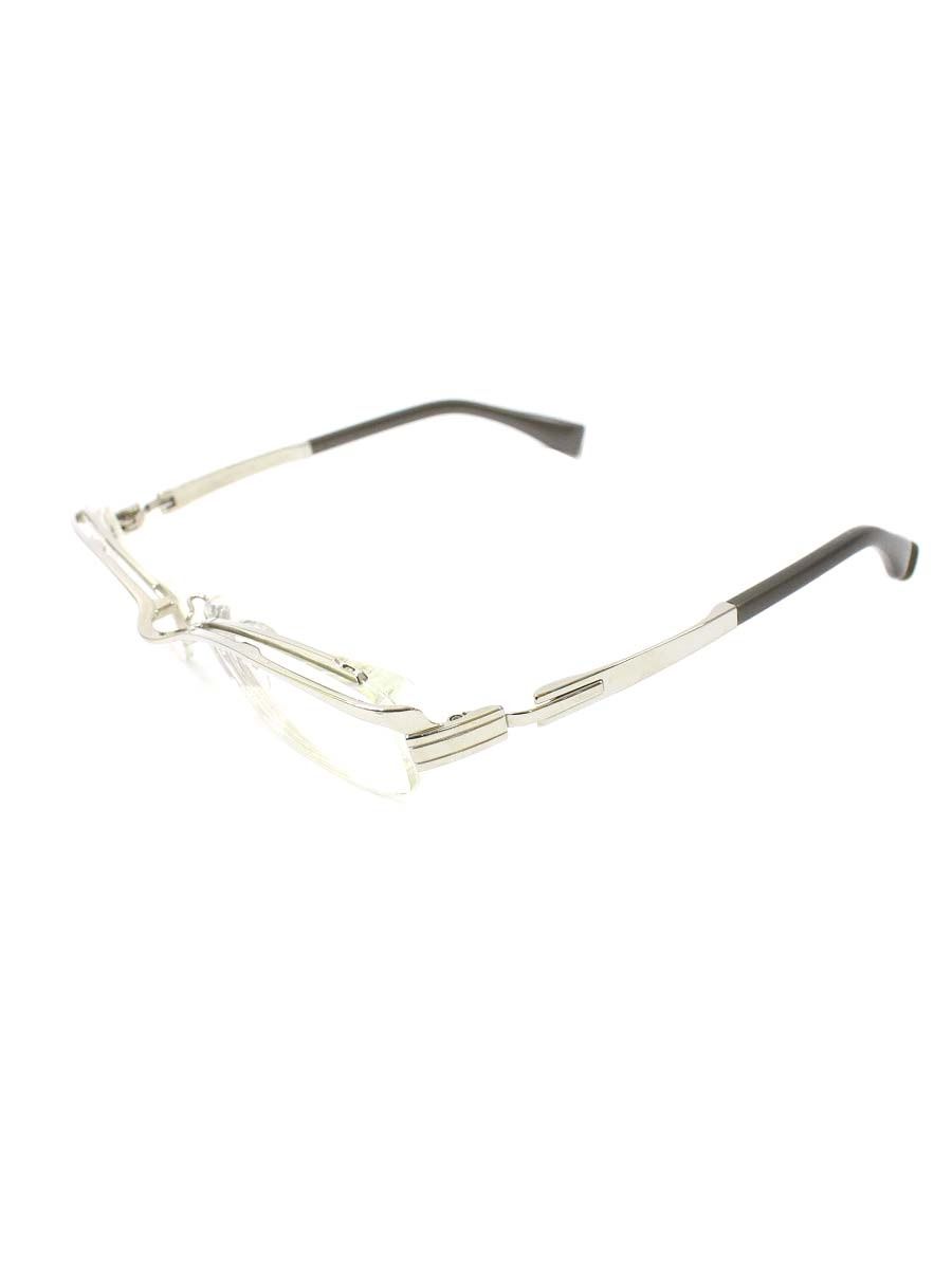 フォーナインズ S-110T メガネ 眼鏡 シルバー/グレー メタルフレーム