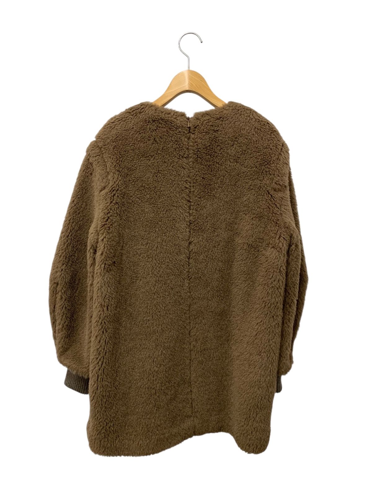 マックスマーラ テディベアワンピース 38 ブラウン