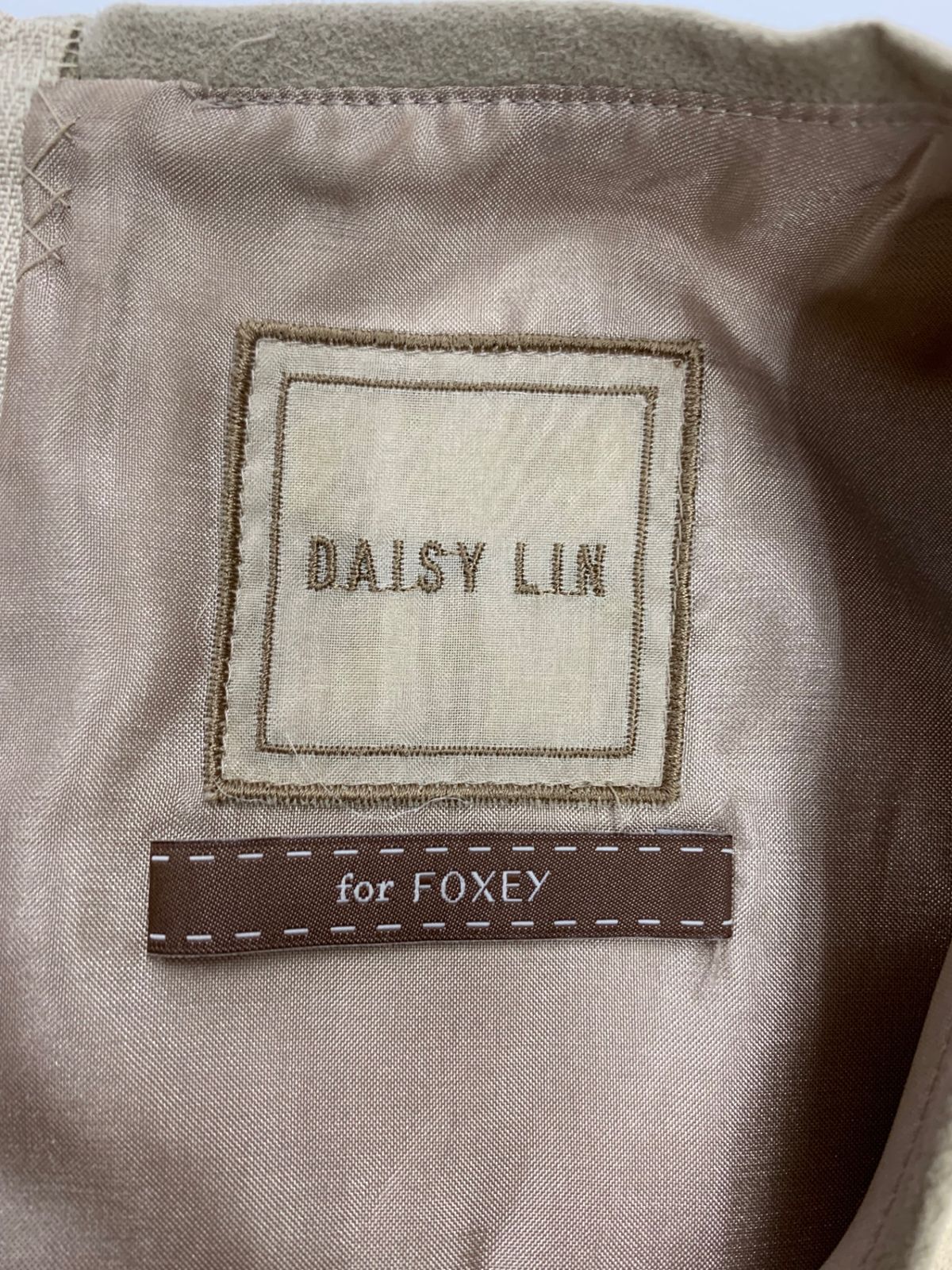 デイジーリン for フォクシー Daisy Suede Dress 36347 ワンピース 40  