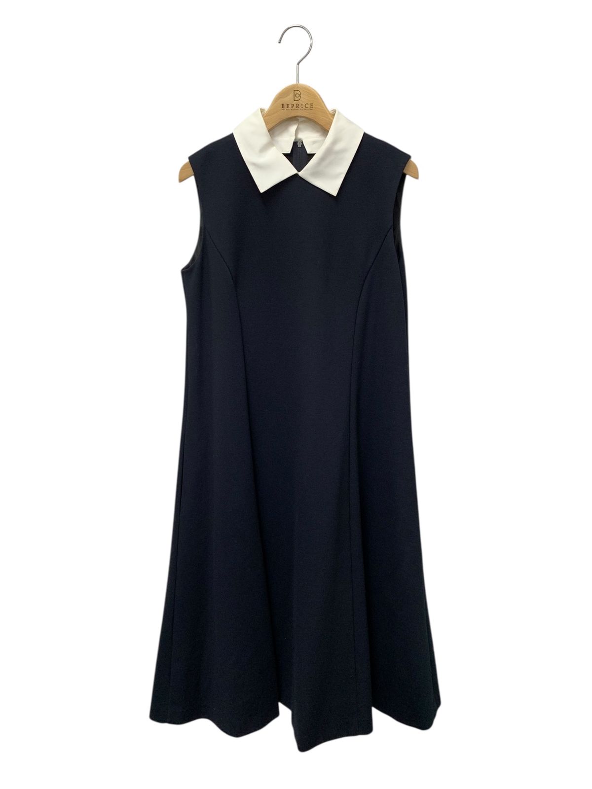 フォクシーニューヨーク L eclat Dress 42996 ワンピース 38 ネイビー