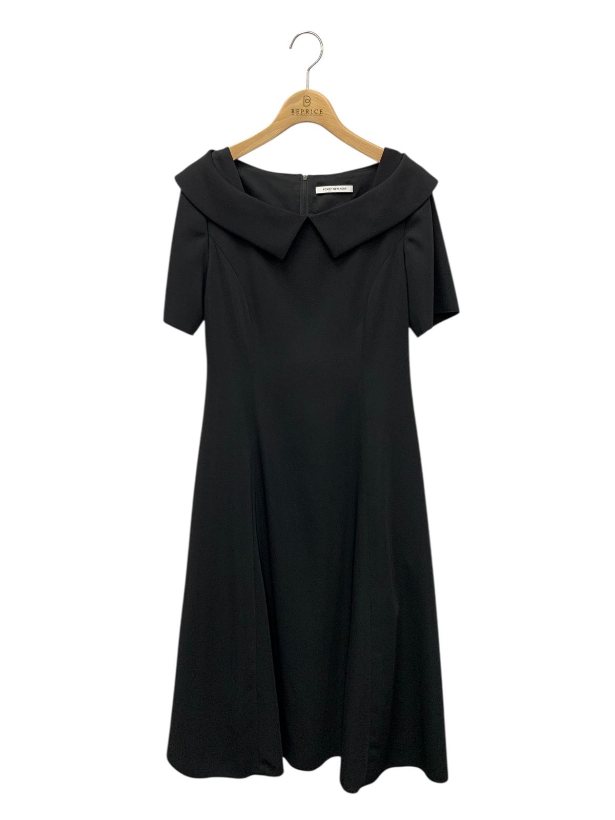 フォクシーニューヨーク ドレス シャトー 43732 ワンピース 38 ブラック