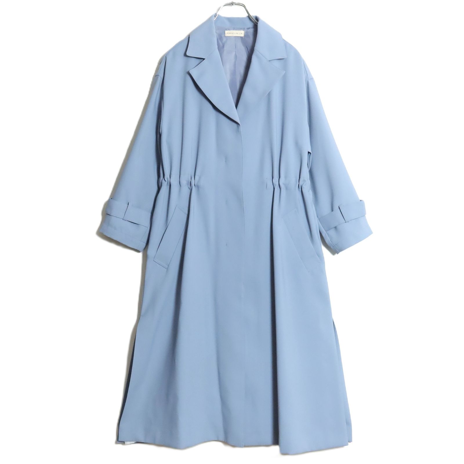 美品】シンプルライフエルアイビー☆爽やか！ スプリングコート