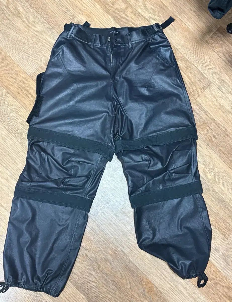 3 FAR ARCHIVE レイヤード パンツ ブラック