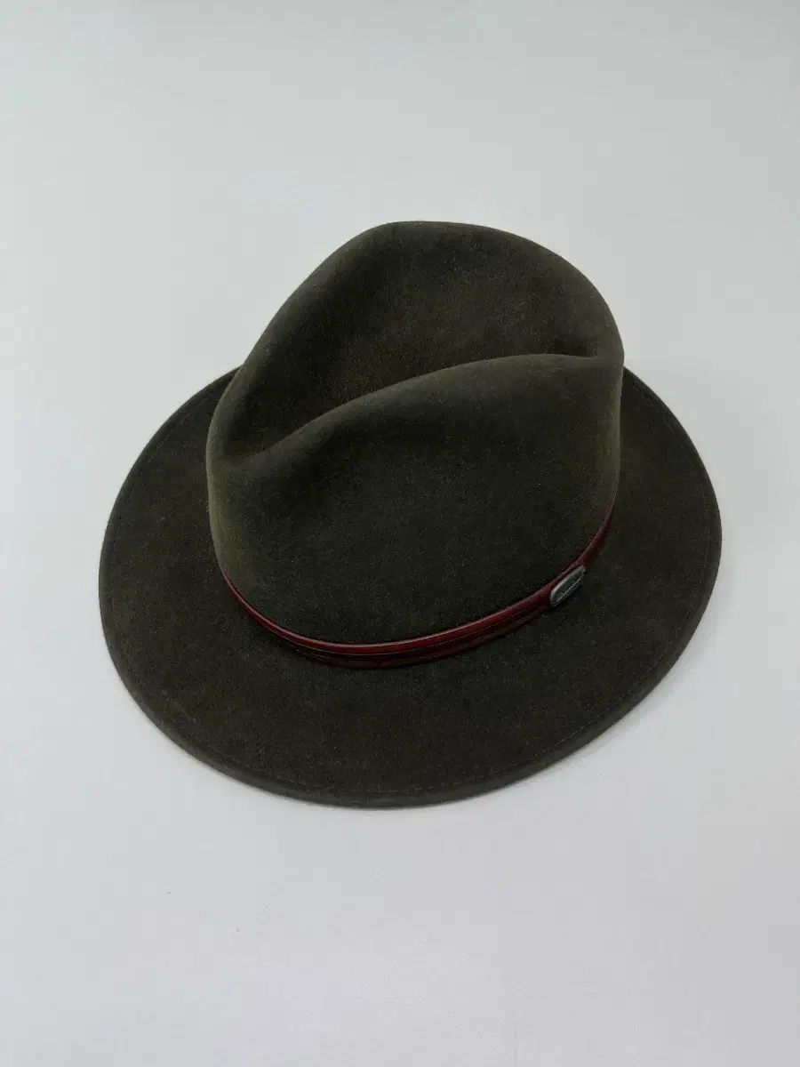 ボルサリーノ 帽子 ウール FEDORA フェドラ スタイル DARK GREEN