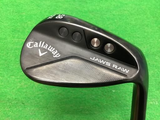 【中古】 キャロウェイ JAWS RAW ブラック 58/12X ウェッジ WG Dynamic Gold (フレックスS) メンズ 男性用 右利き 右用 Cランク ゴルフクラブ