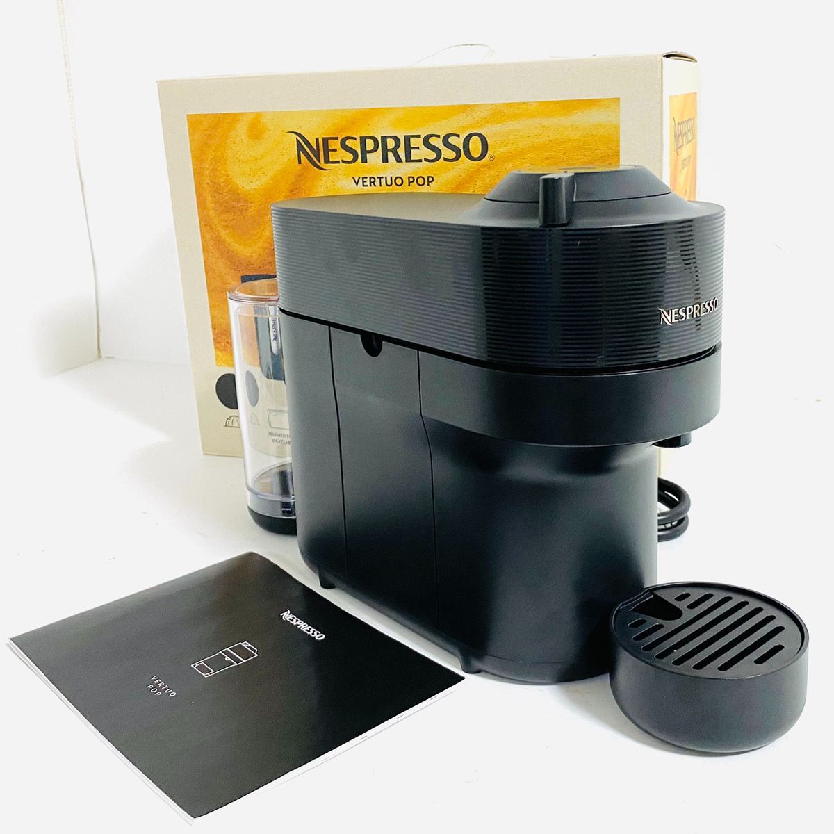 ネスプレッソ ヴァーチュオ ポップ GDV 2 BK リコリスブラック カプセル式コーヒーメーカー Nespresso VERTUO POP