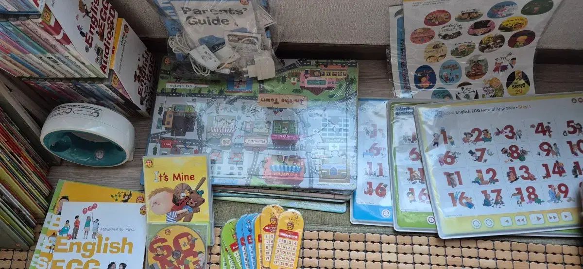 イングリッシュ エッグ Step 1 2 3 リングのみあります ファンありません