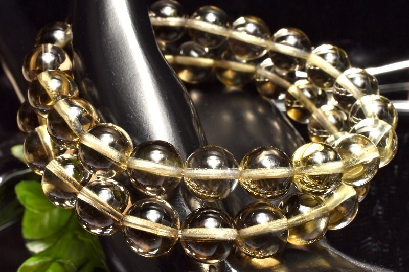 希少◇魔晶宙斯 ゼウスクォーツ(スモーキーシトリンファントム) 9.5mm