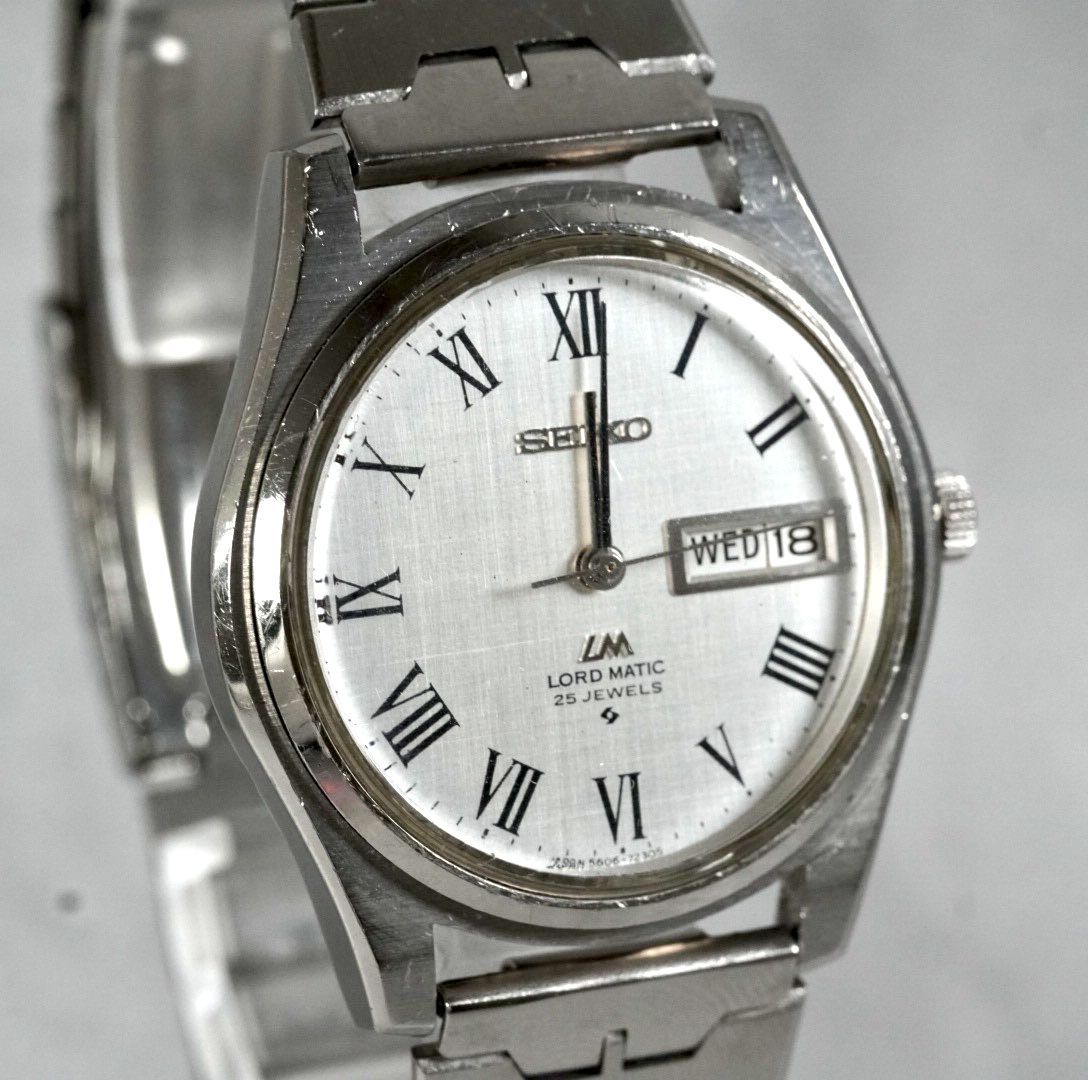 SEIKO セイコー LM LORD MATIC ロードマチック 5606-7030 自動巻き 