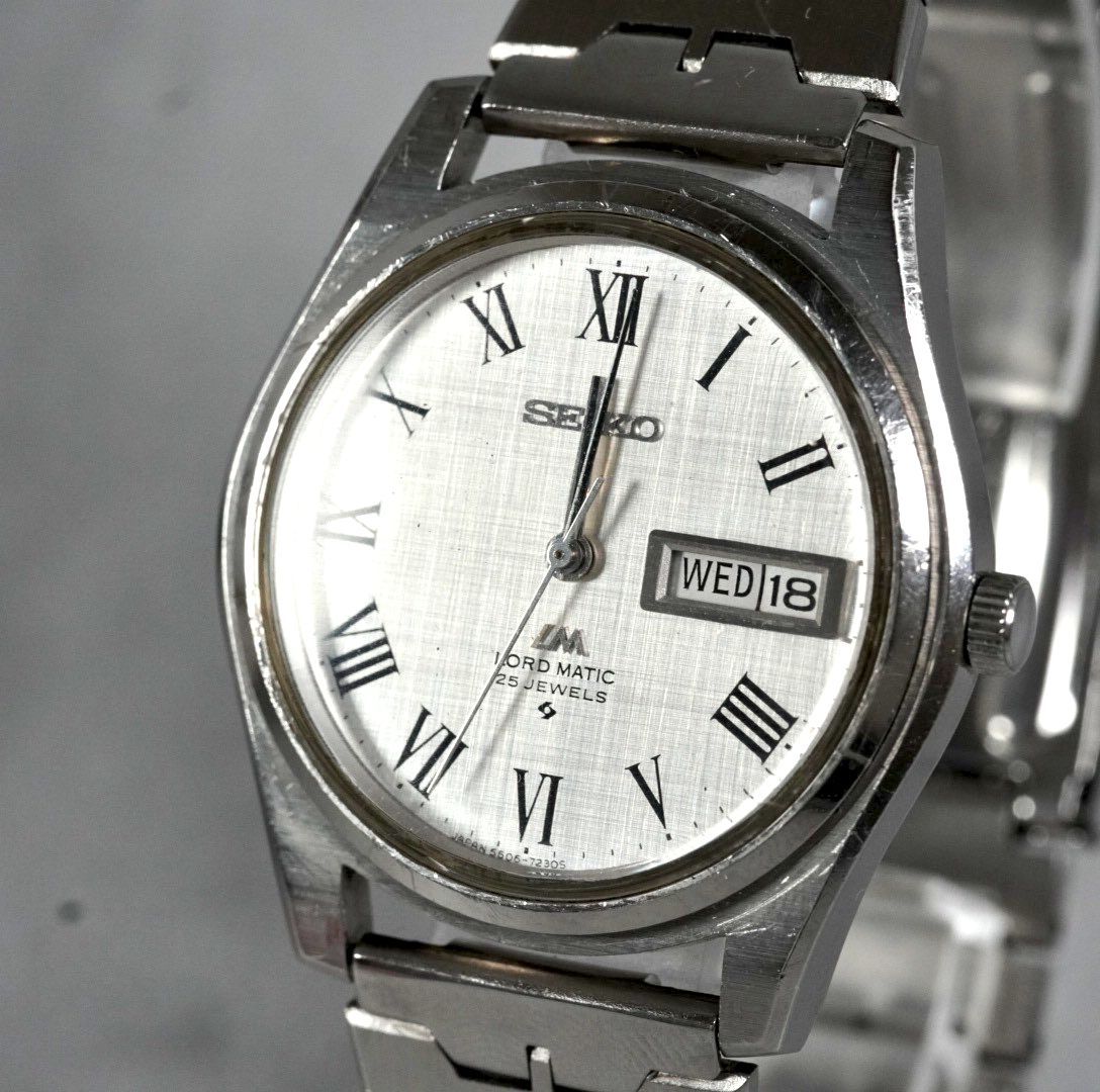 SEIKO セイコー LM LORD MATIC ロードマチック 5606-7030 自動巻き