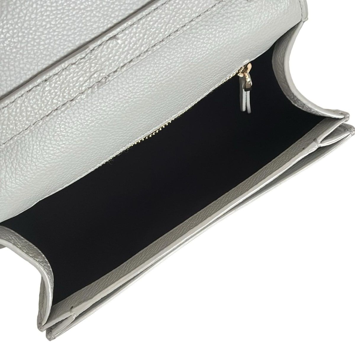 CAFUNE(カフネ) ショルダーバッグ - ライトグレー 斜めがけ レザー