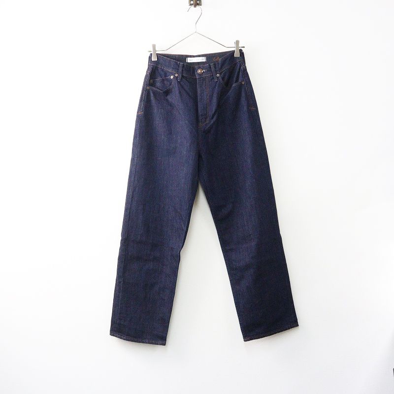 【新品】ヤヌーク カーサフライン コラボ ワイドテーパードデニムパンツ コリーン 美品 ヤヌーク カーサフライン YANUK×CASA FLINE コラボ COLLEEN