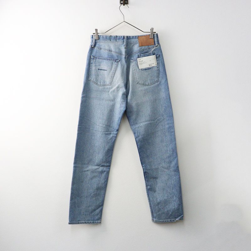 メンズ 定価3 9万 ヤヌーク YANUK BEN クラシックストレート デニムパンツ 28 ライトインディゴ┃