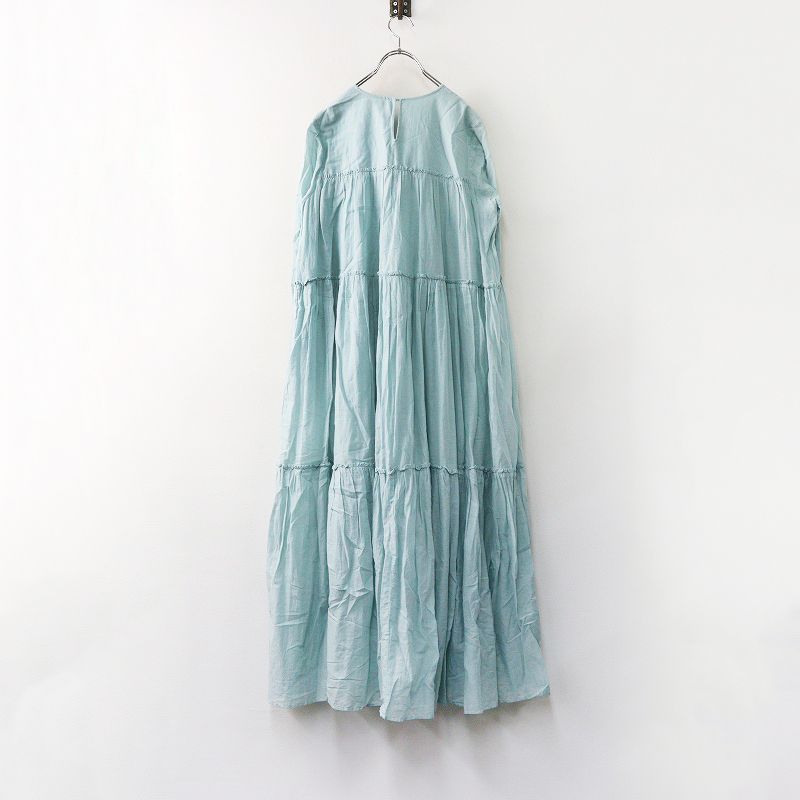 ヌキテパ ne Quittez pas コットンボイルティアードワンピース M