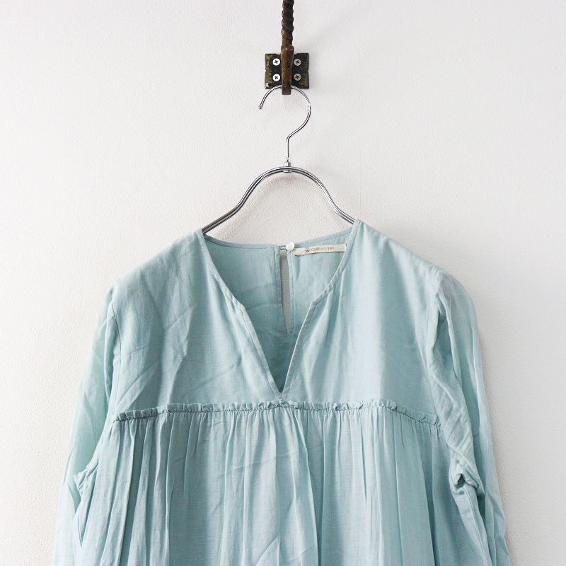 ヌキテパ ne Quittez pas コットンボイルティアードワンピース M