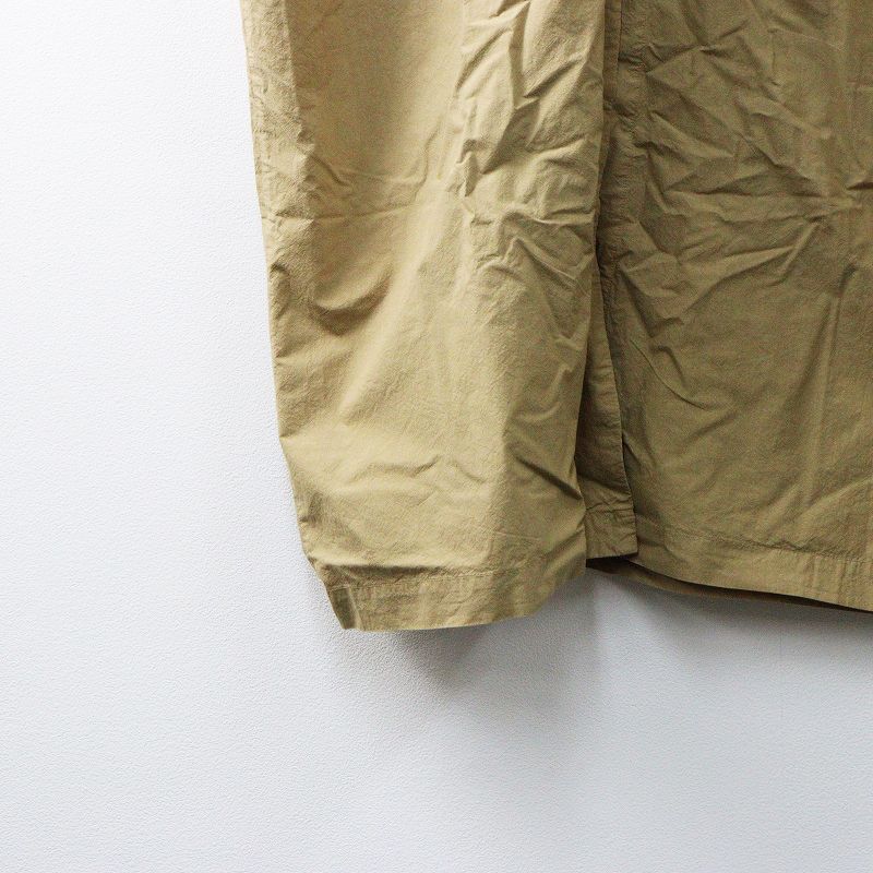 フィニッシュコットンラミーコクーンワンピース