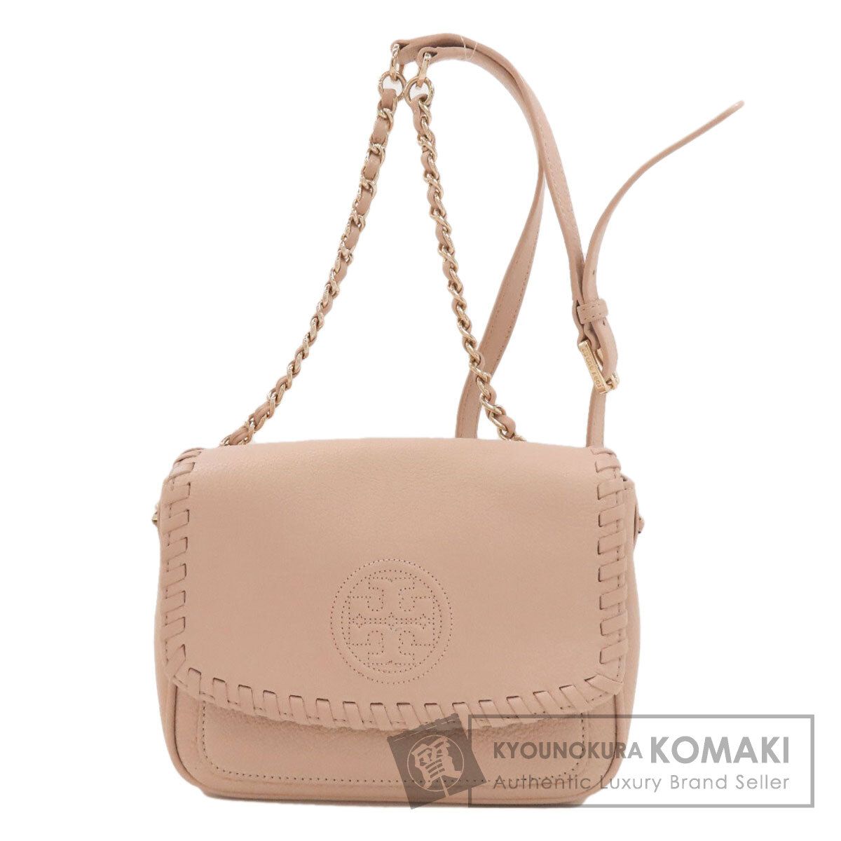 Tory Burch トリーバーチ ロゴ ショルダーバッグ レザー レディース