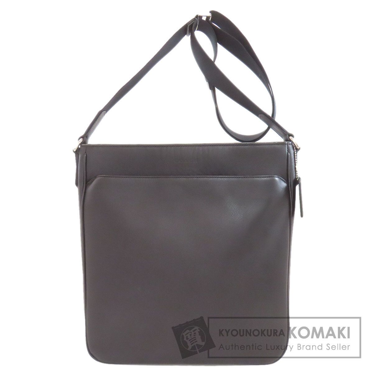 COACH コーチ F 71286 ロゴ ショルダーバッグ レザー レディース