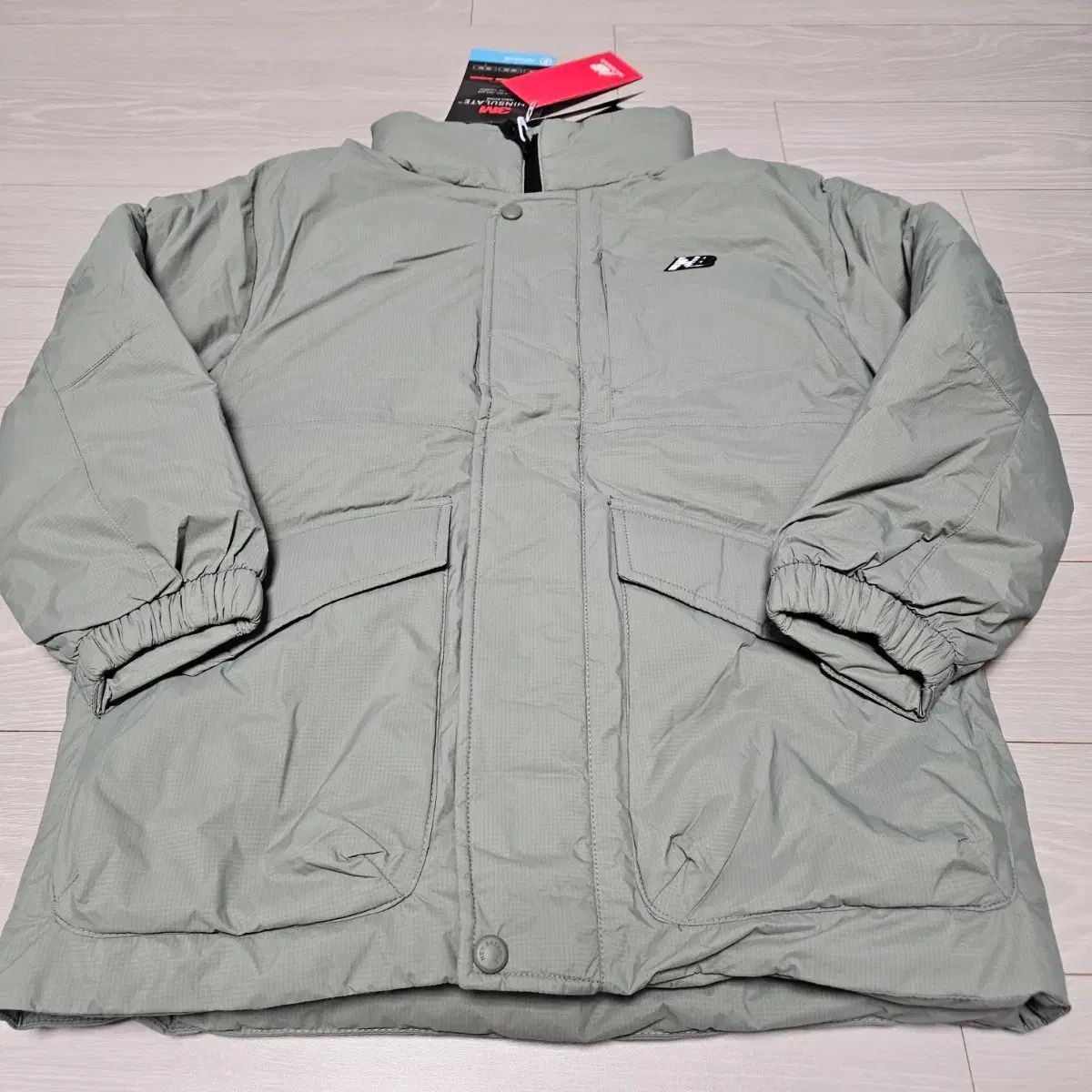 ニュー ンス ライトグリーン ダウン アウター 140