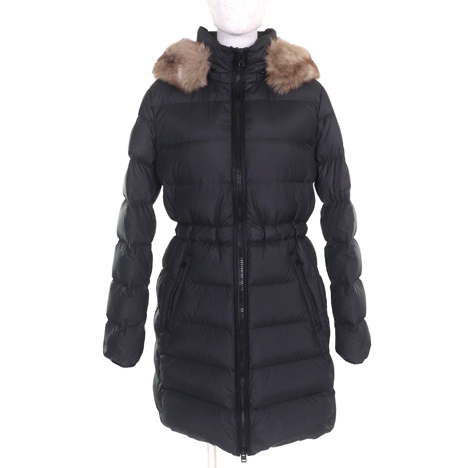 美品△COACH コーチ C5168 ロング スリム パッファー ウィズ