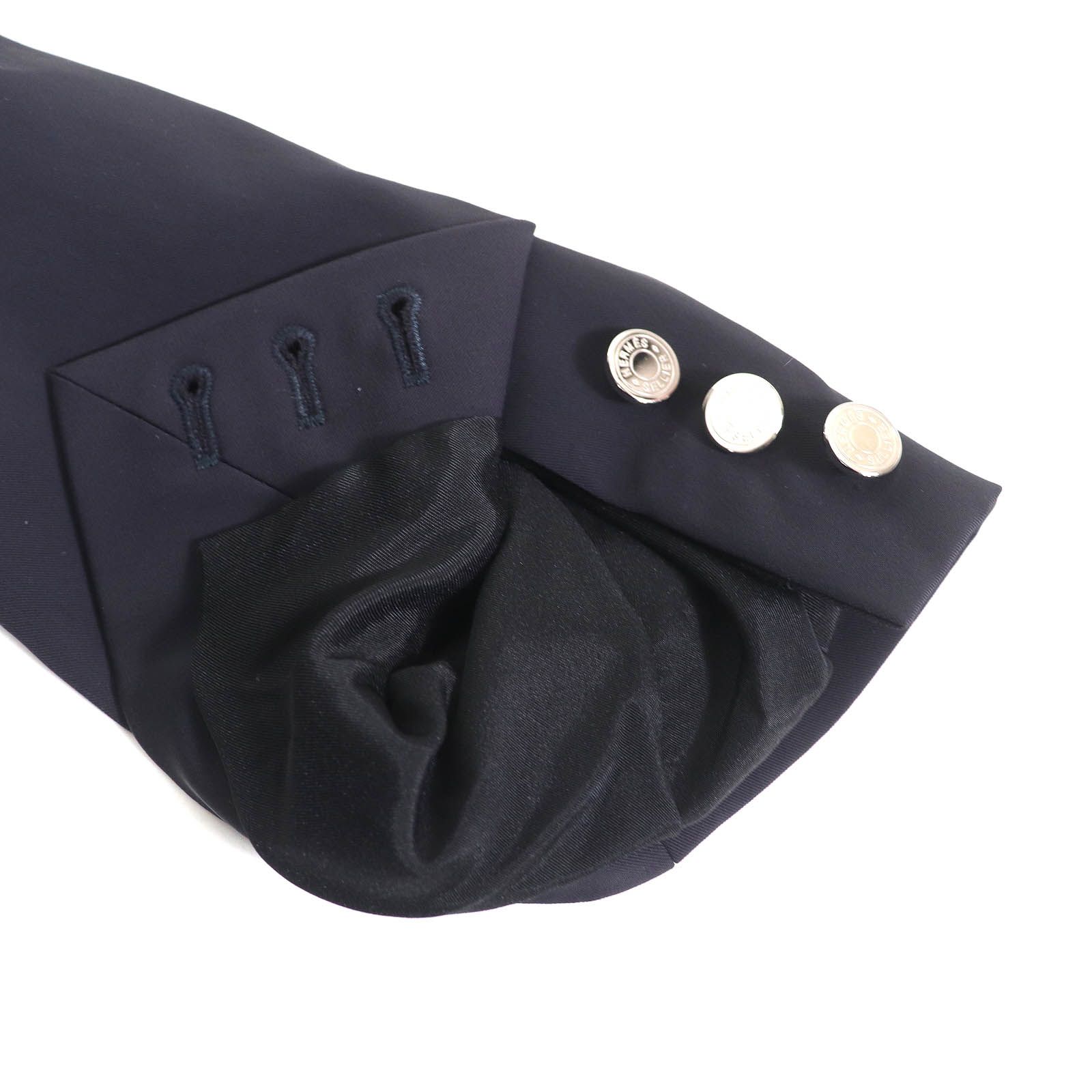 極美品△HERMES エルメス ジャンプ シルバー金具 セリエボタン 乗馬