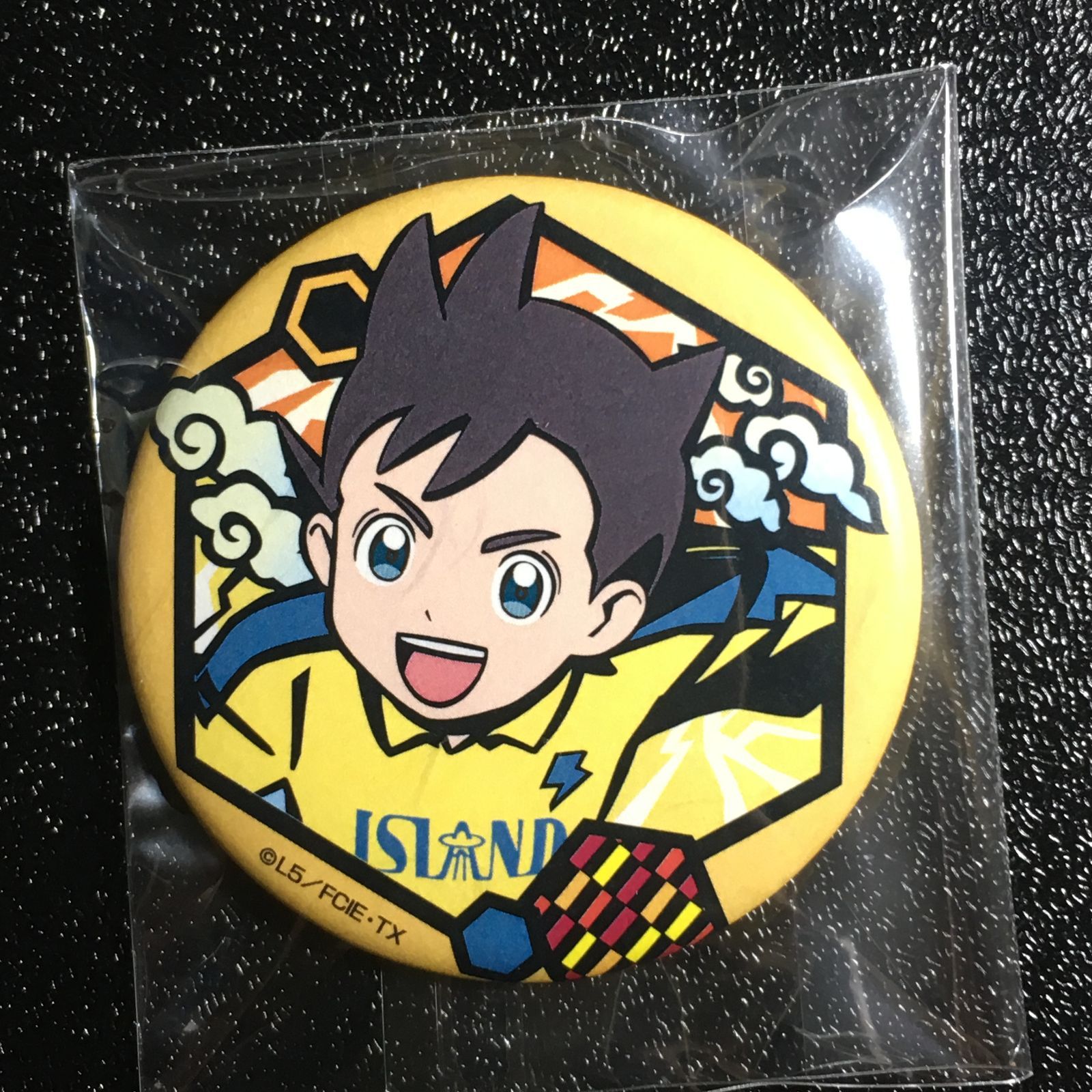 イナズマイレブン 稲森明日人 缶バッジ オリオンの刻印 イナイレ