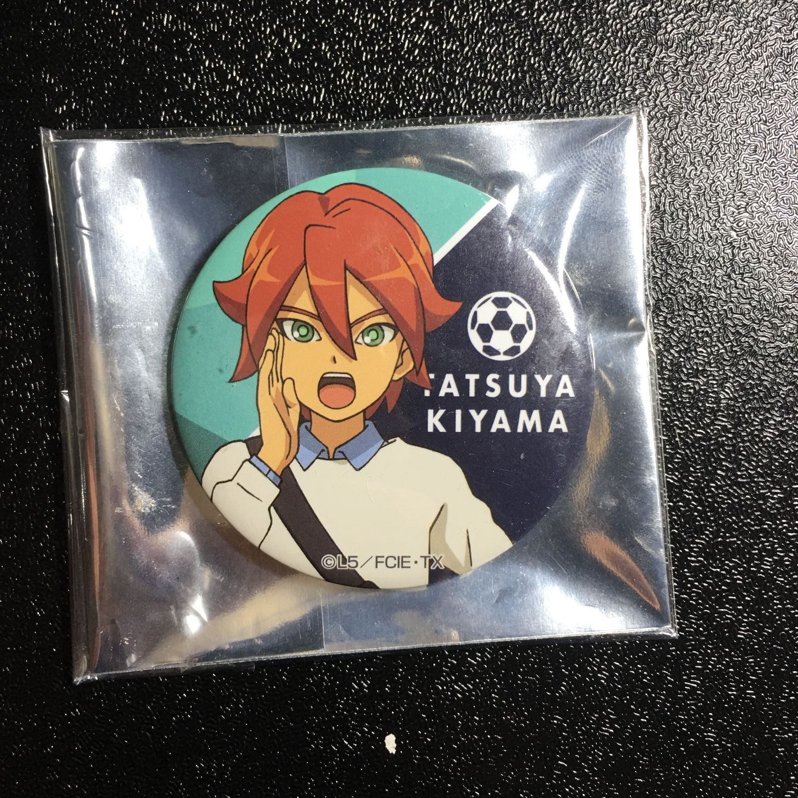 イナイレ 基山タツヤ 缶バッジ イナズマイレブン 缶バッジ 基山タツヤ オリオンの刻印 イナイレ