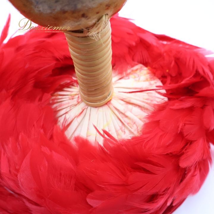 フラダンス ウリウリ マラカス 小物 小道具 楽器 レッド系 赤 イエロー