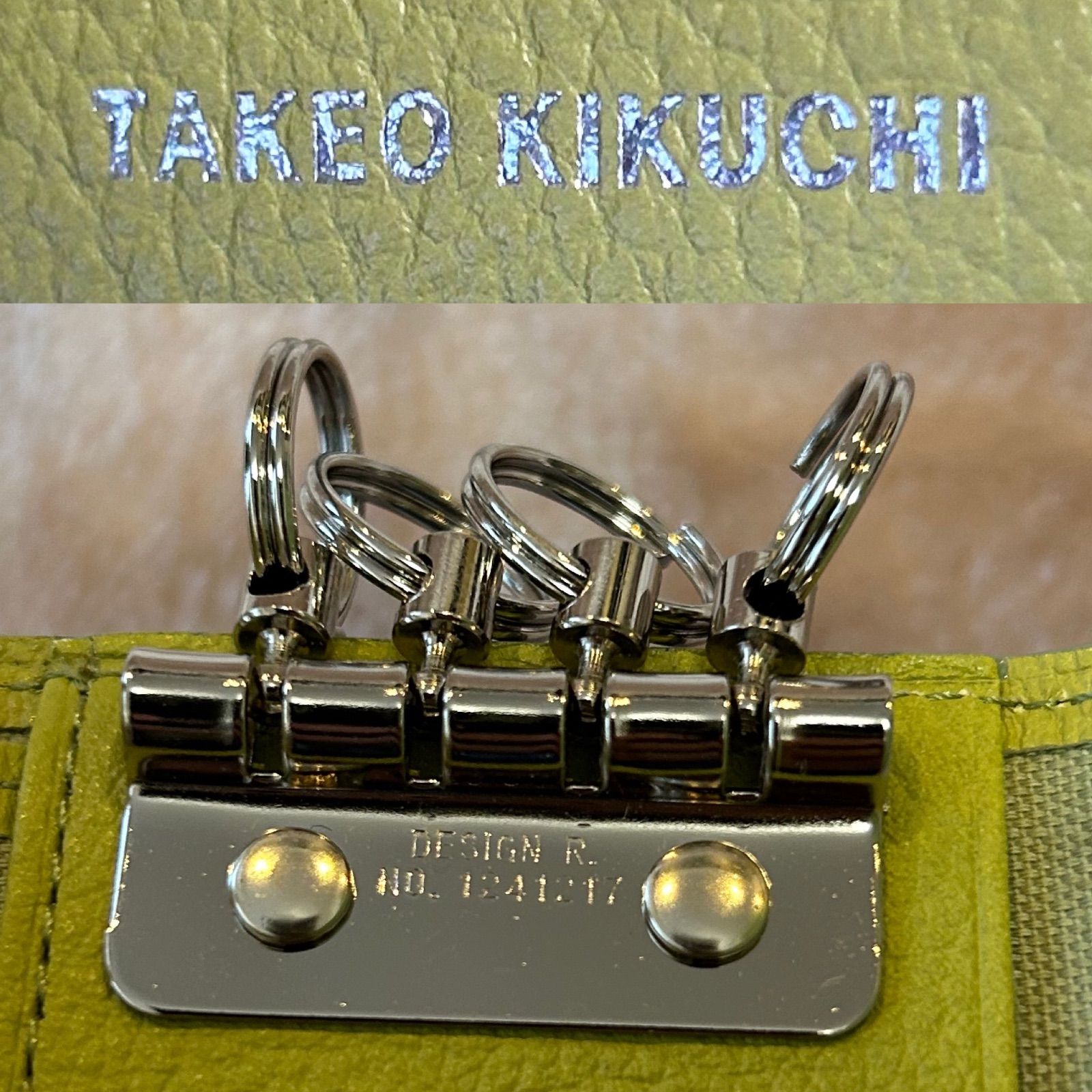 TAKEO KIKUCHI タケオキクチ 品番 1891 種類 3つ折り4連キーケース