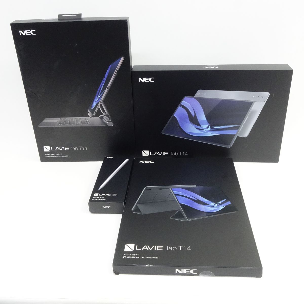 NEC LAVIE Tab T 14 タブレット PC- カバー キーボード＆キックスタンド ペン付き