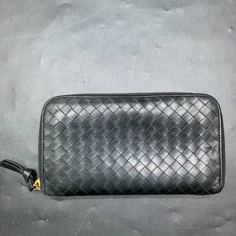 Q378 BOTTEGA VENETA ボッテガ ヴェネタ イントレチャート ラウンド