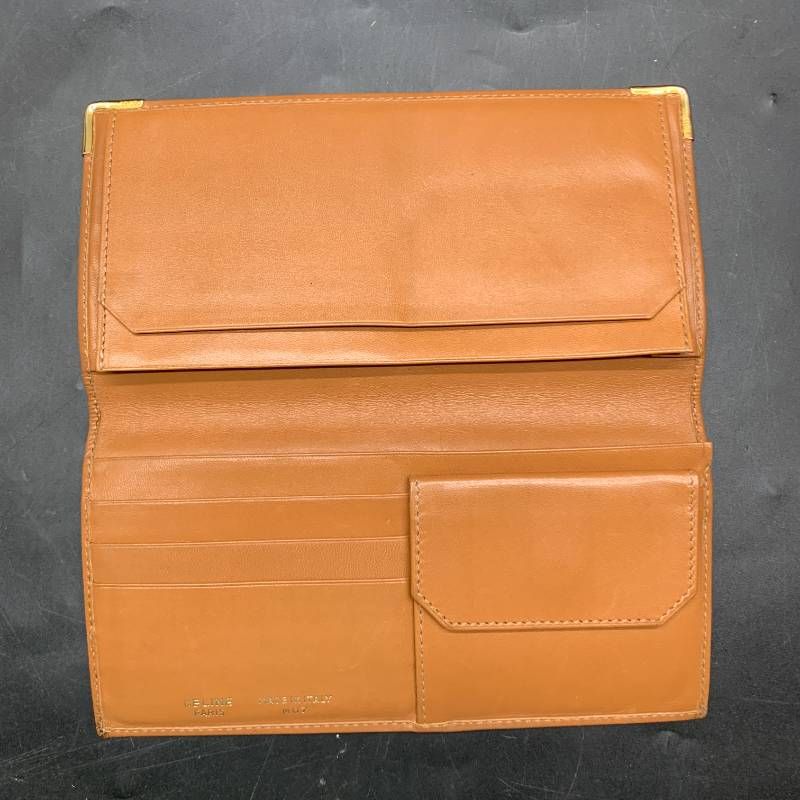 CELINE セリーヌ 長財布 札入れM07 二つ折り マカダム柄 PVCレザー