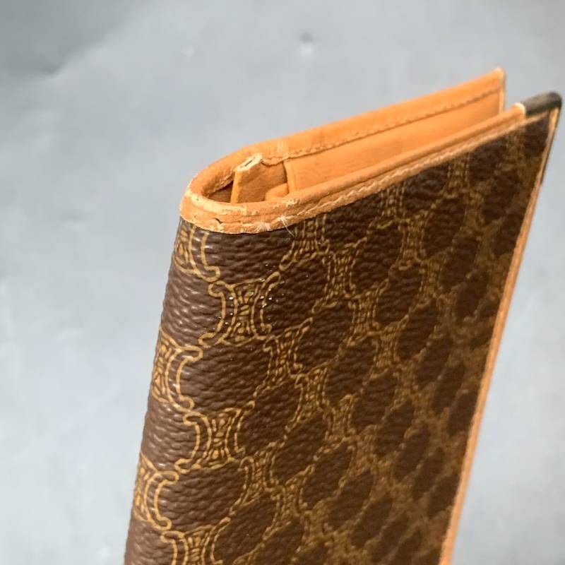 CELINE セリーヌ 長財布 札入れM07 二つ折り マカダム柄 PVCレザー