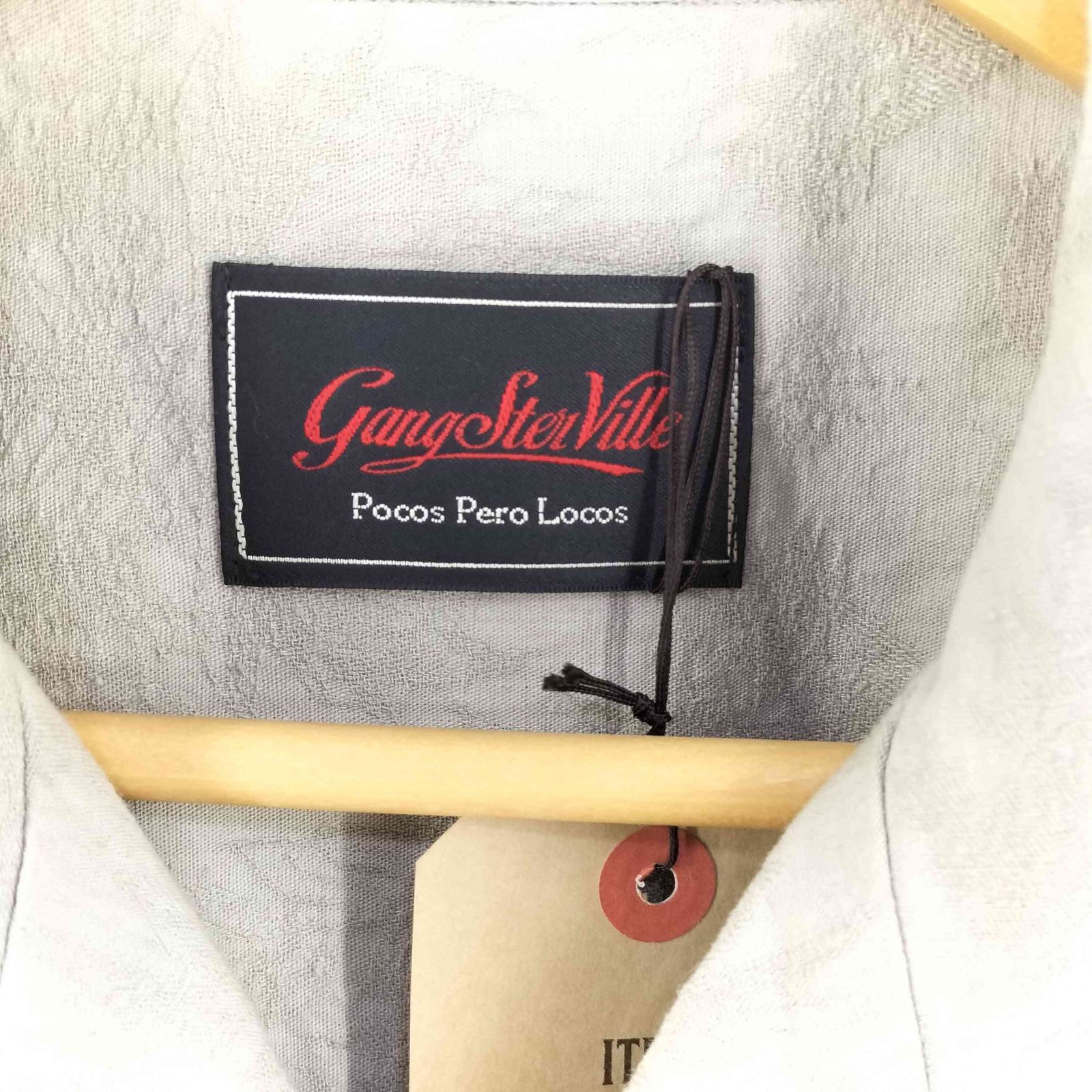 ギャングスタビル GANGSTERVILLE L/S GUAYABERA SHIRTS メンズ import