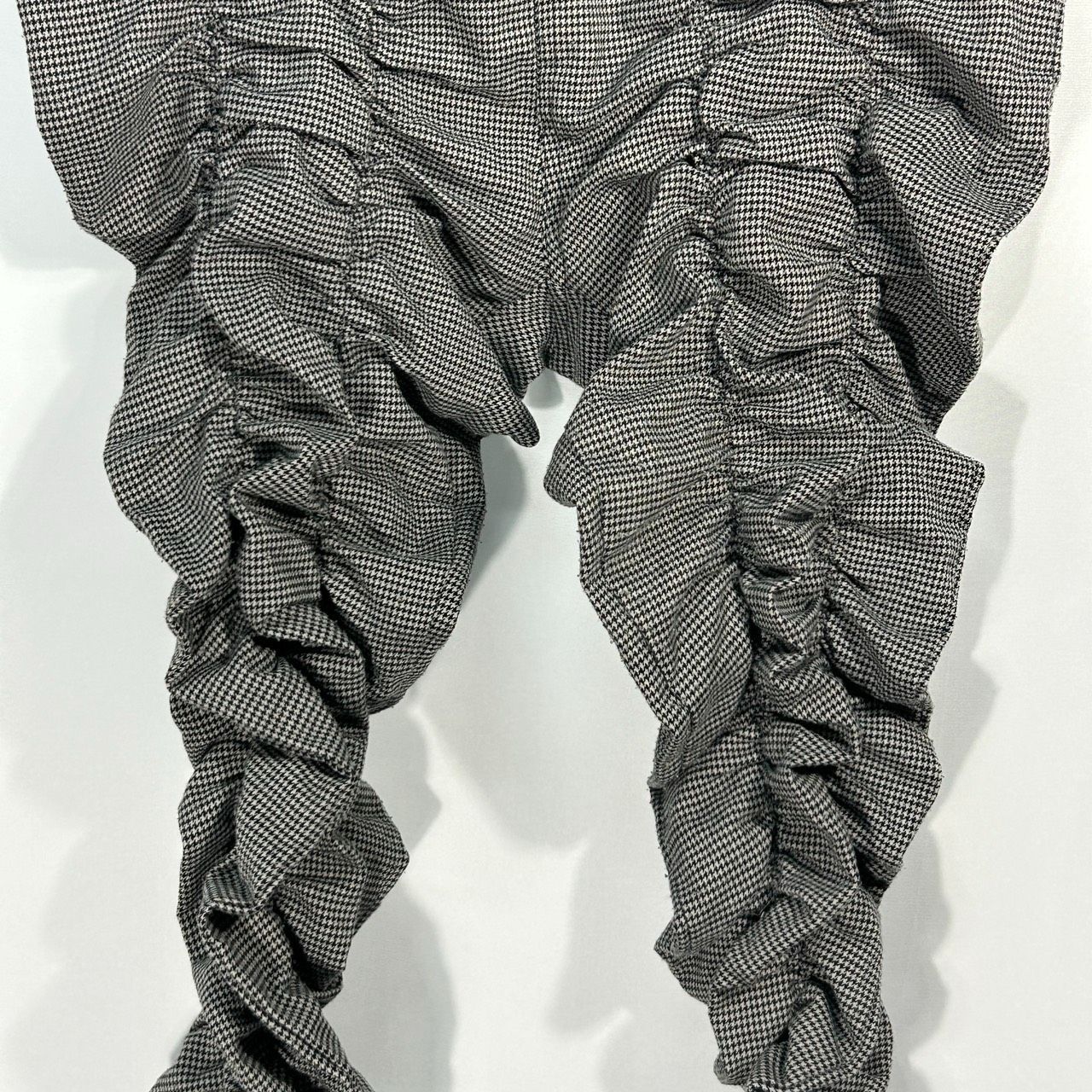 io comme io【40】ブラック系 カジュアルパンツ シャーリング ギャザー