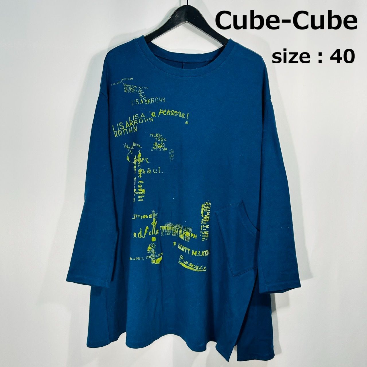 センソユニコ Cube-cubeカットソー未使用 センソユニコ Cube-cubeカットソー未使用 2025年最新】Yahoo