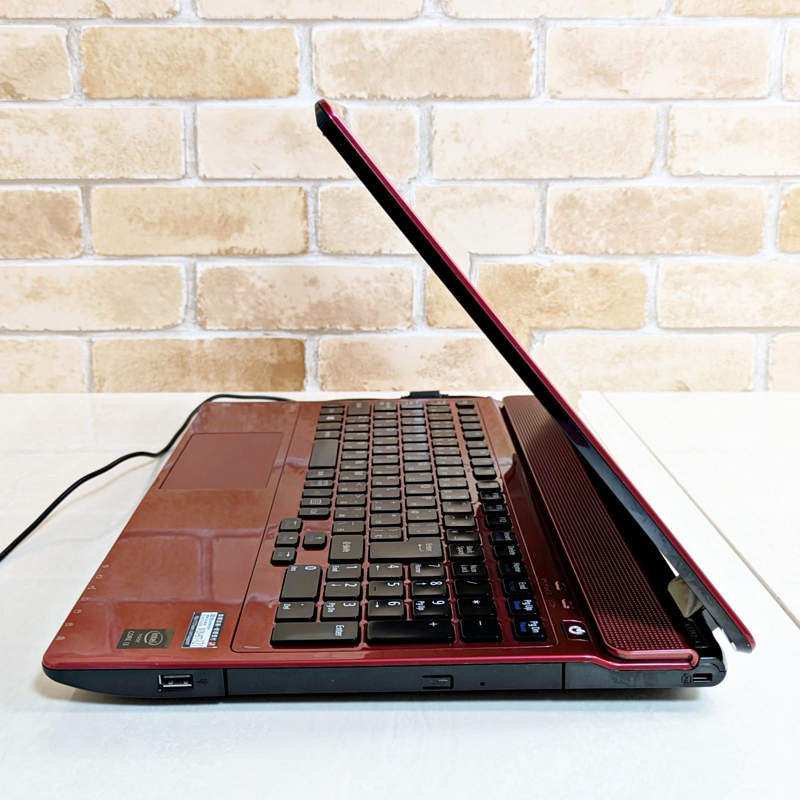 オフィス付き！i3高性能第五世代/SSD☆初心者OK☆Win11ノートパソコン