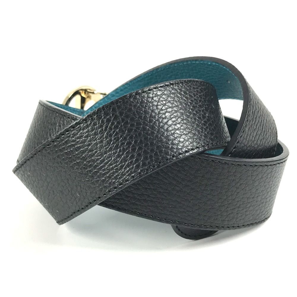 GUCCI グッチ ベルト ダブルG GG ロゴ 450000 レザー ブラック - メルカリ